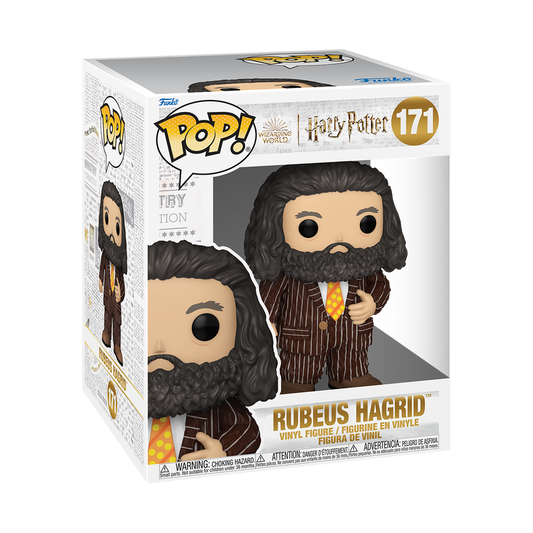 Funko Pop! Super Rubeus Hagrid avec tenue en peau d'animal – Harry Potter