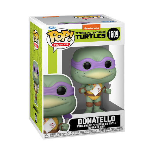 Funko Pop! Donatello avec Part de Pizza – Teenage Mutant Ninja Turtles