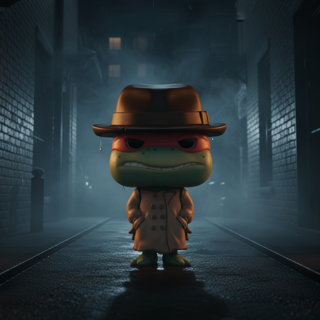 Funko Pop! Raphael en Trench – Teenage Mutant Ninja Turtles