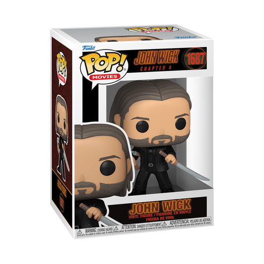 Pop! John Wick mit Schwert und Nunchakus