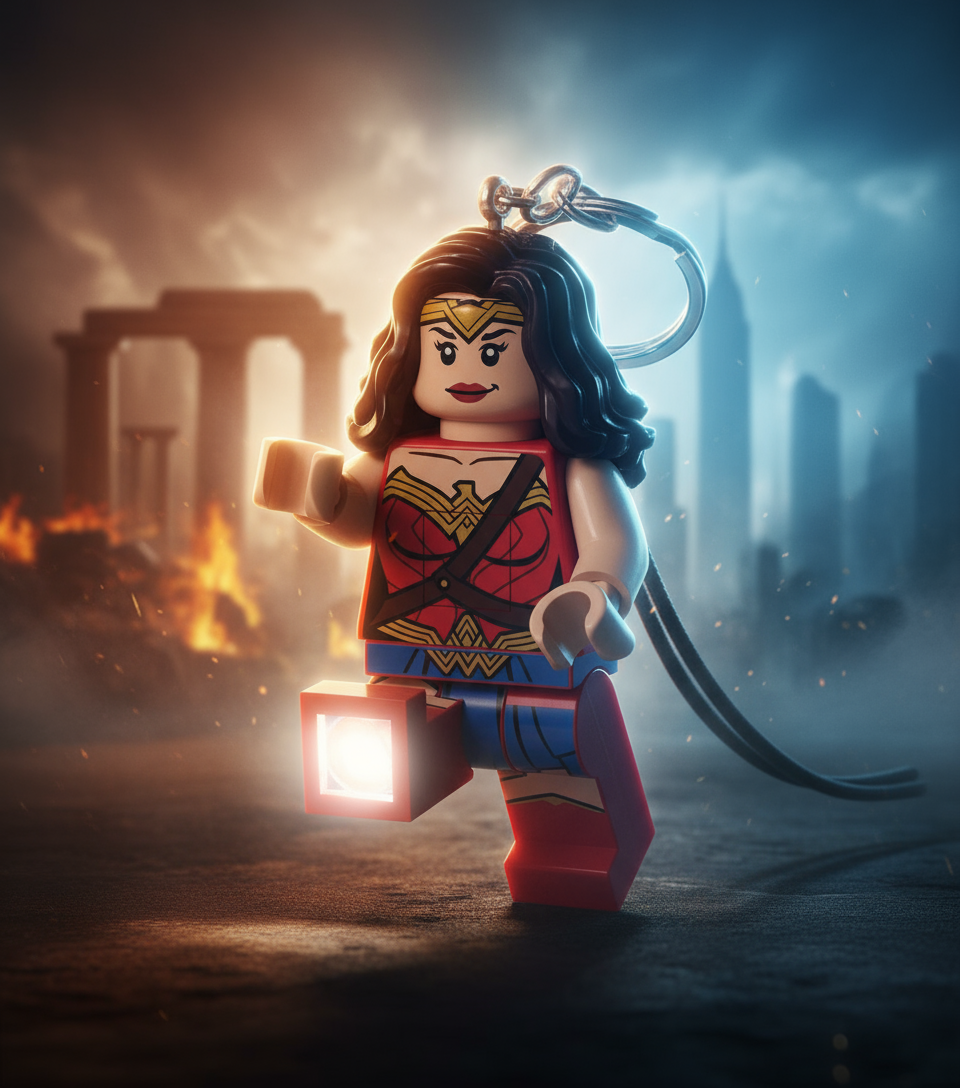 Porte-clés LEGO DC - Wonder Woman