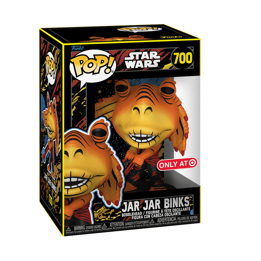 Funko Pop! Jar Jar Binks avec Boom Balls (Retro) – Star Wars