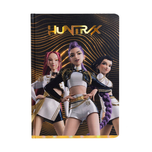 KPop Demon Hunters – Notizbuch A5 – Gold