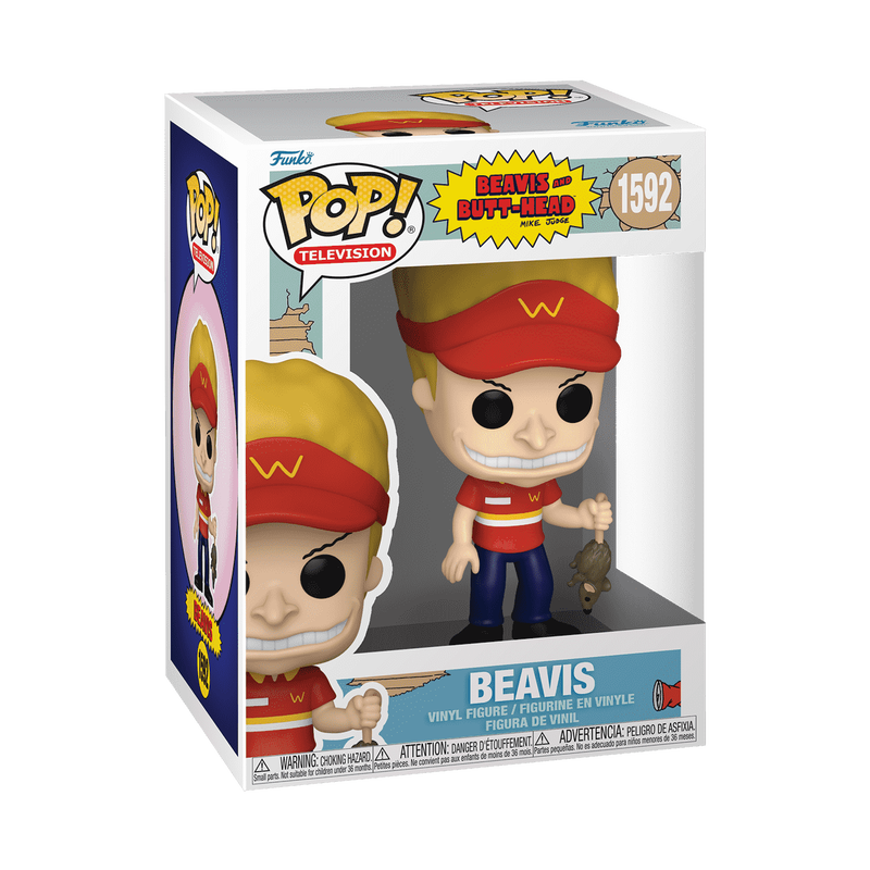 Pop! Beavis (Burger World-uniform)