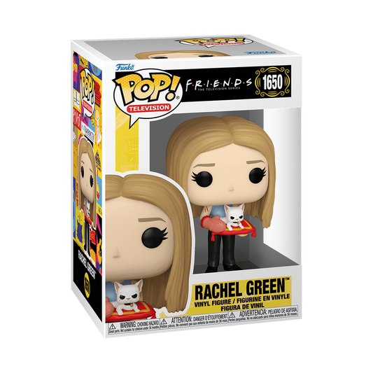 Pop! Rachel Green met mevrouw Whiskerson