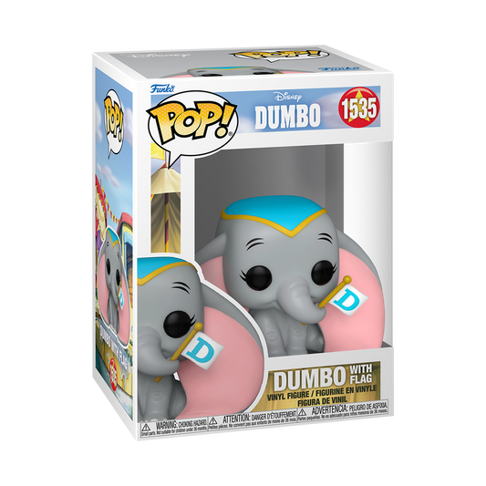 Pop! Dumbo met vlag