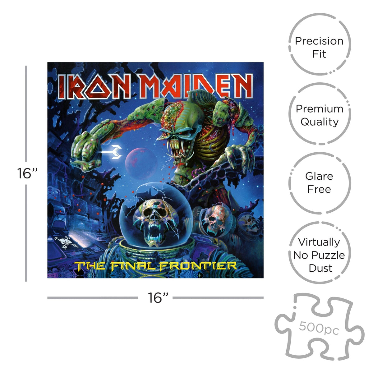 Puzzle Iron Maiden The Final Frontier 500 pièces