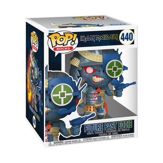 Funko Pop! Super Future Past Eddie – Iron Maiden
