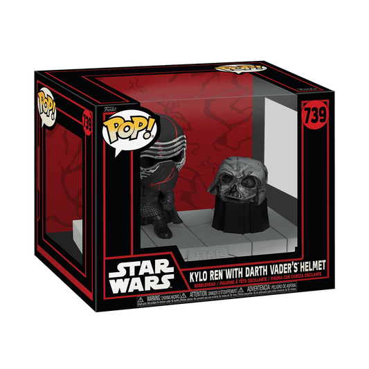 Pop! Deluxe Kylo Ren mit Darth Vader Helm