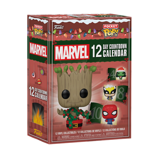 Funko Calendrier de l'avent Marvel - Pocket Pop! 12 Jours
