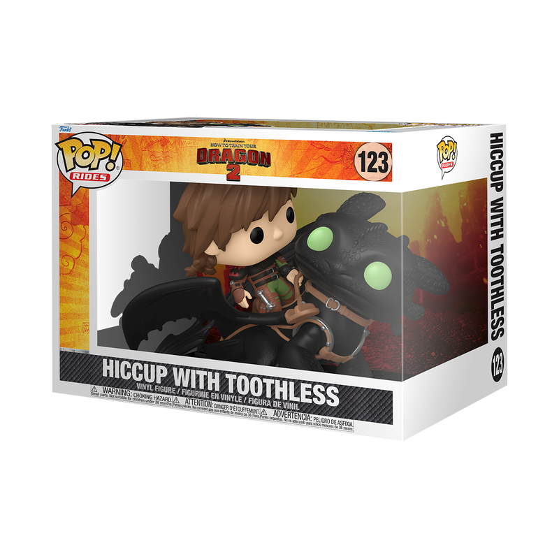 Funko Pop! Rides Deluxe Harold avec Krokmou – Universal Studios