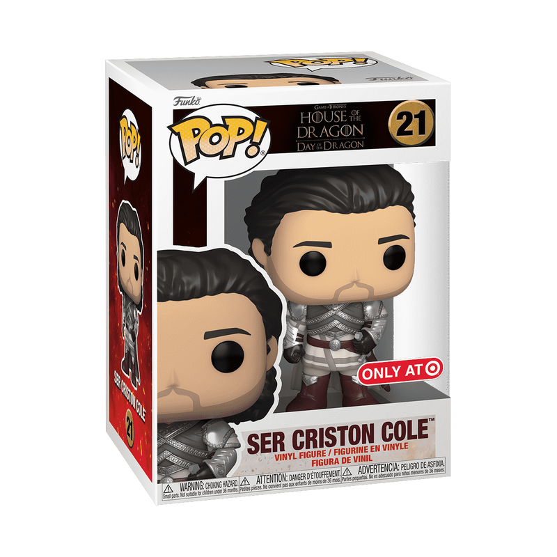 Pop! Ser Criston Cole holding Sword