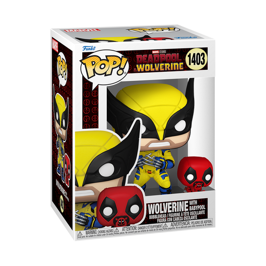 Pop! & Buddy Wolverine avec Babypool