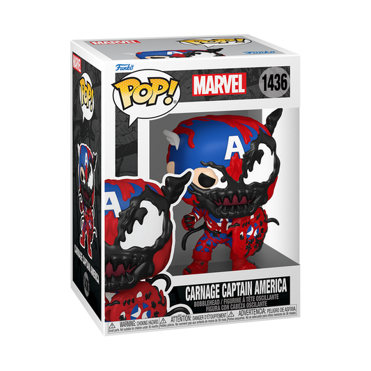 Pop! Carnage Captain America - PRE-ORDER*