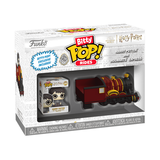 Bitty Pop! Fährt mit Harry Potter und dem Hogwarts Express