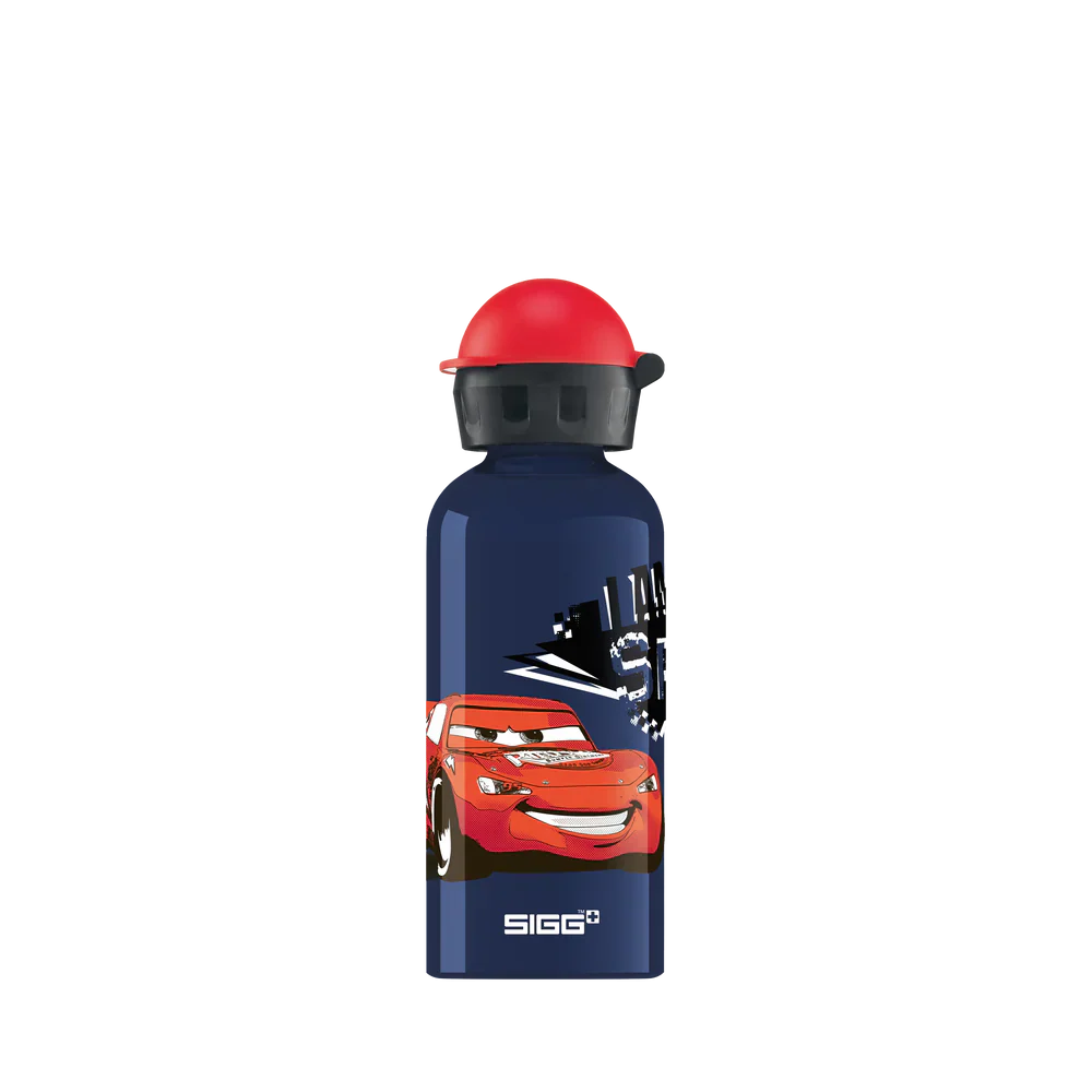 KBT Kinder-Trinkflasche – Auto-Geschwindigkeit – 0,4 l