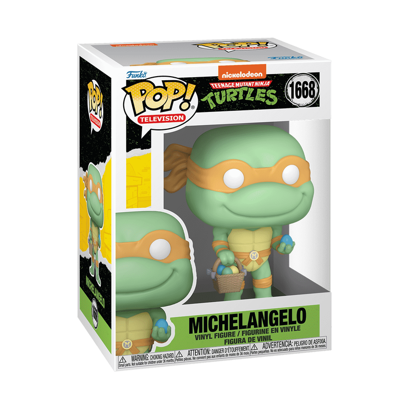 Pop! Michelangelo avec Panier de Pâques