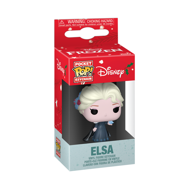 Pop! Keychain Elsa (Winter Outfit)