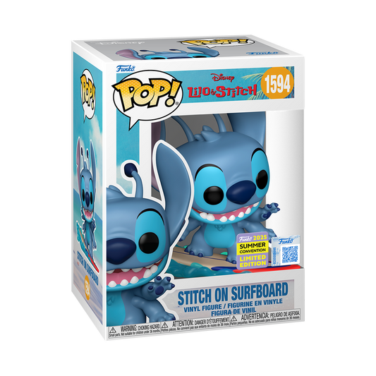 Pop! Stitch sur Planche de Surf