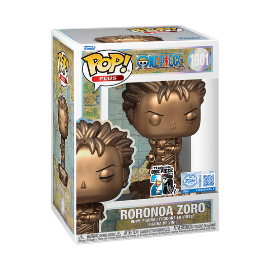Pop! Plus Roronoa Zoro Statue (Bronze)