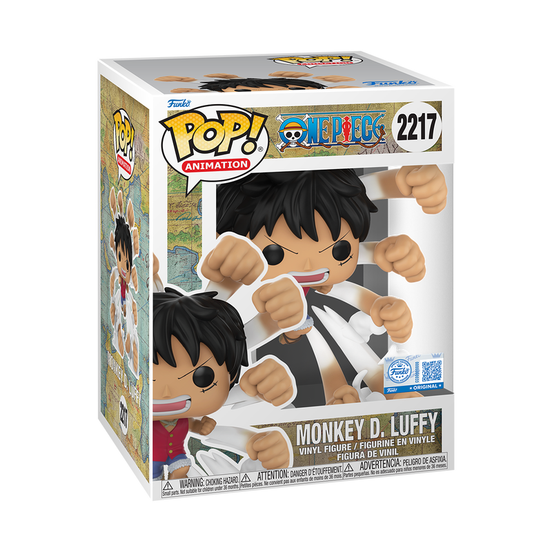 Funko Pop! Monkey D. Luffy (Gum Gum Gatling) – One Piece