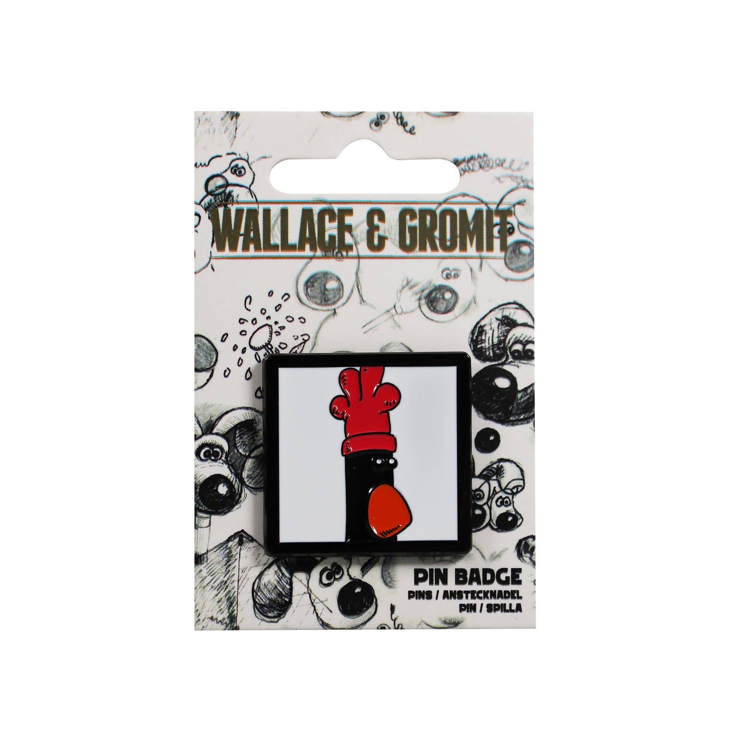 Pin’s Wallace & Gromit - Wallace et Gromit Plumes McGraw
