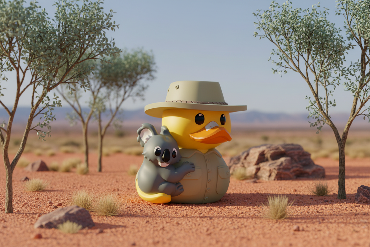 Canard Australie TUBBZ (Mini Edition) - vue 8