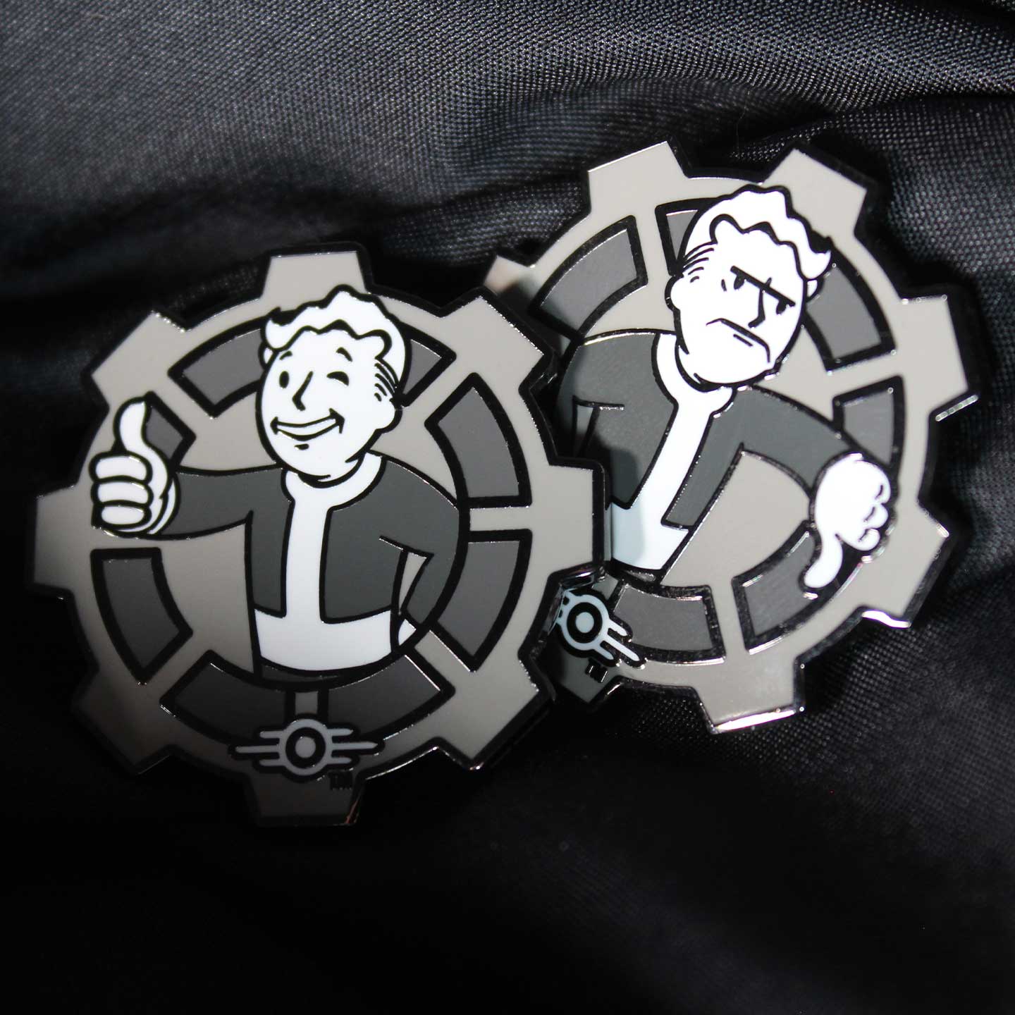 Pièce collector Fallout - Black & White Decision