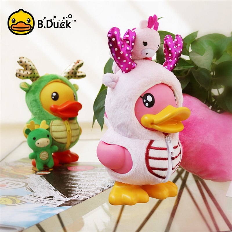 Spardose Ente Drache Rosa