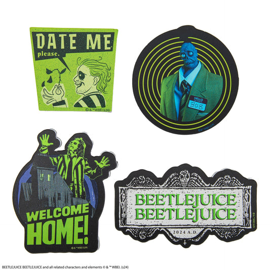 Beetlejuice Magnet-Set, 4-teilig