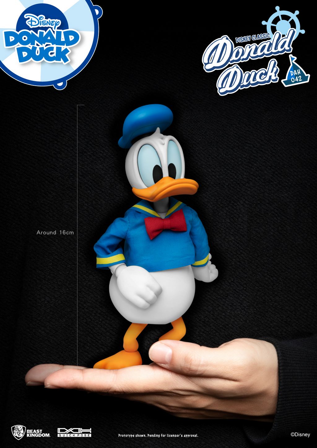 Donald Duck Disney Classic - Dynamic Action Heroes – vue produit 11