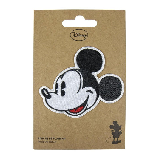 Mickey-Mouse-Aufnäher – Kopf