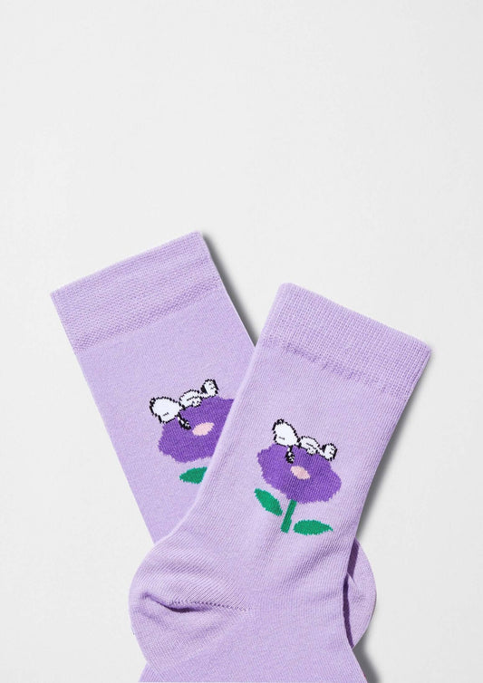 BeSnoopy Flower Socks