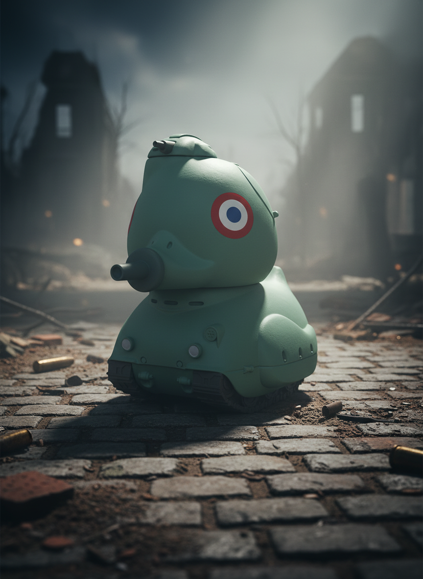 Canard World of Tanks: AMX 40 Tank TUBBZ (First Edition) - vue 8