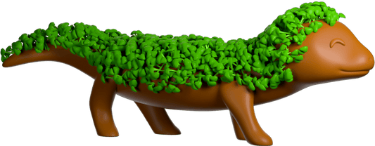 Motivierende Eidechse (Chia Pet)