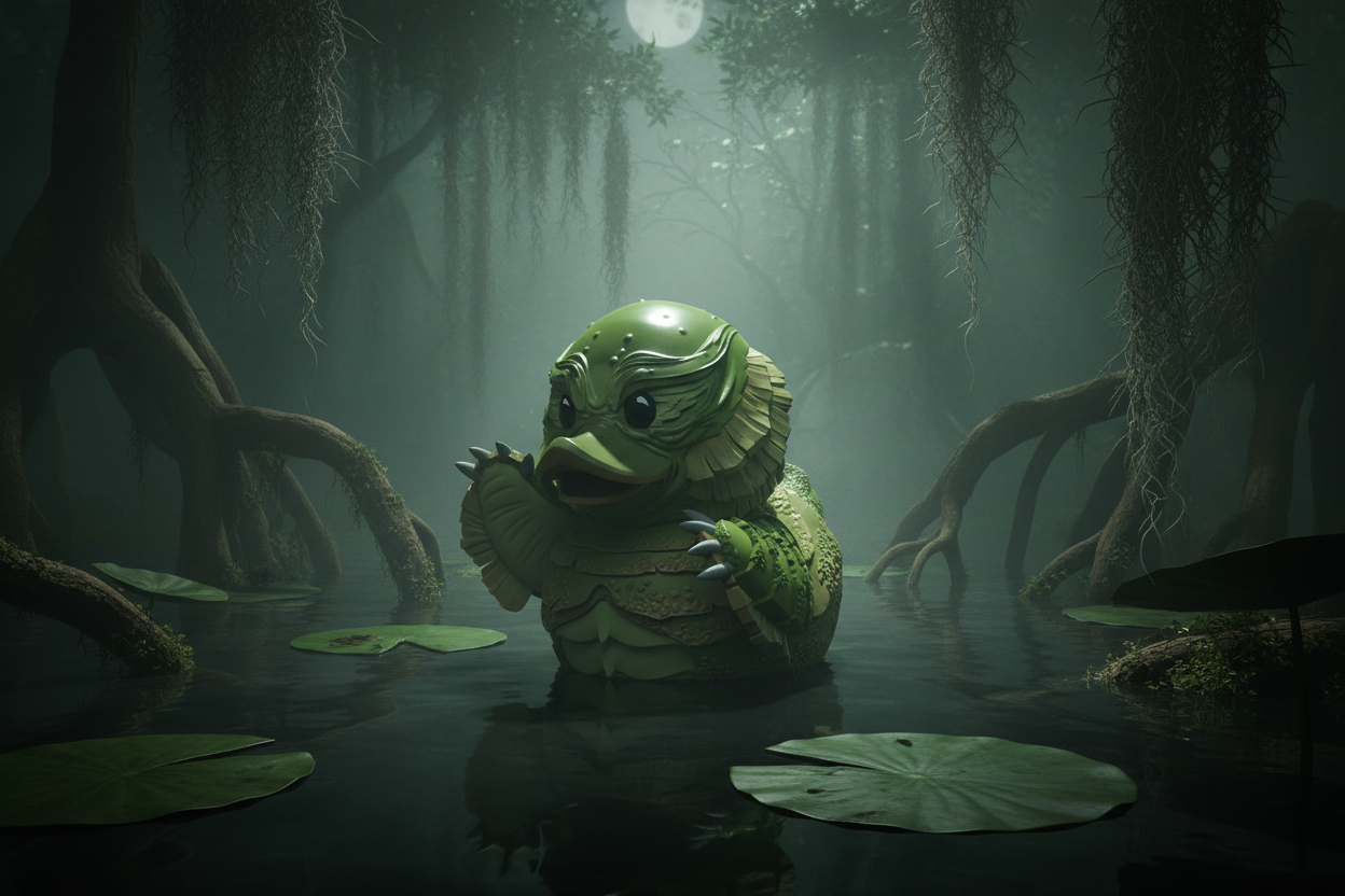 Eend, het wezen uit de Zwarte Lagune (eerste editie)