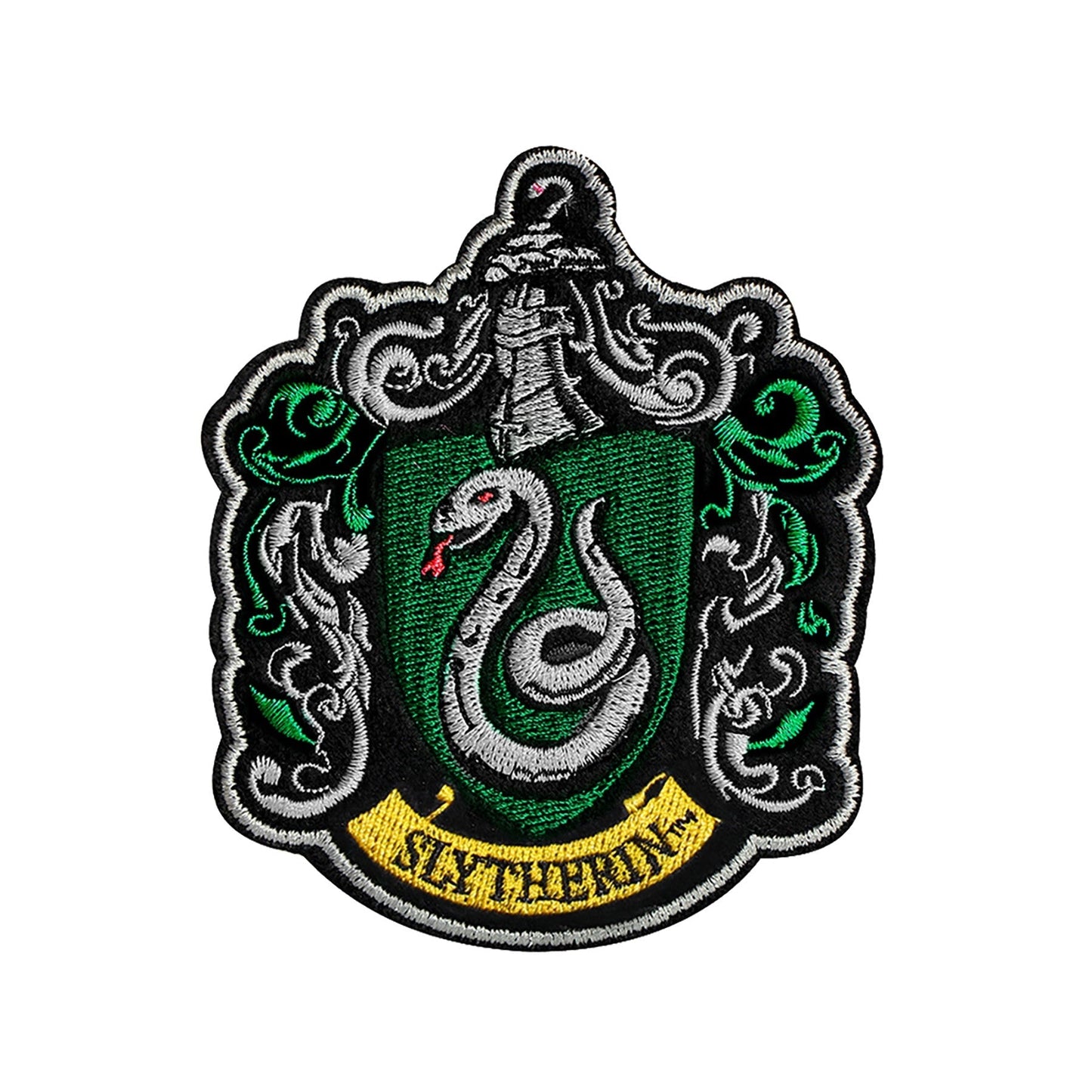 Set de 6 Écussons Deluxe Maisons Poudlard et Reliques de La Mort