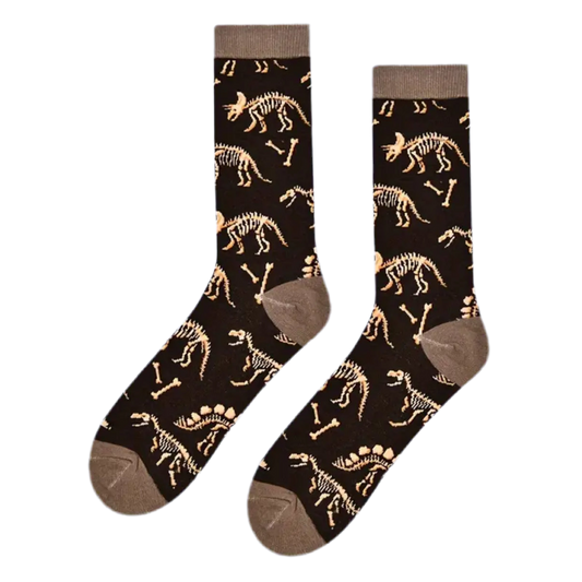 Dinosaurier-Fossiliensocken