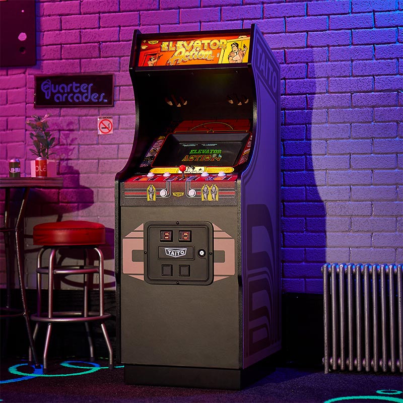 Taito Elevator Action Arcade-Schrank im Viertelmaßstab