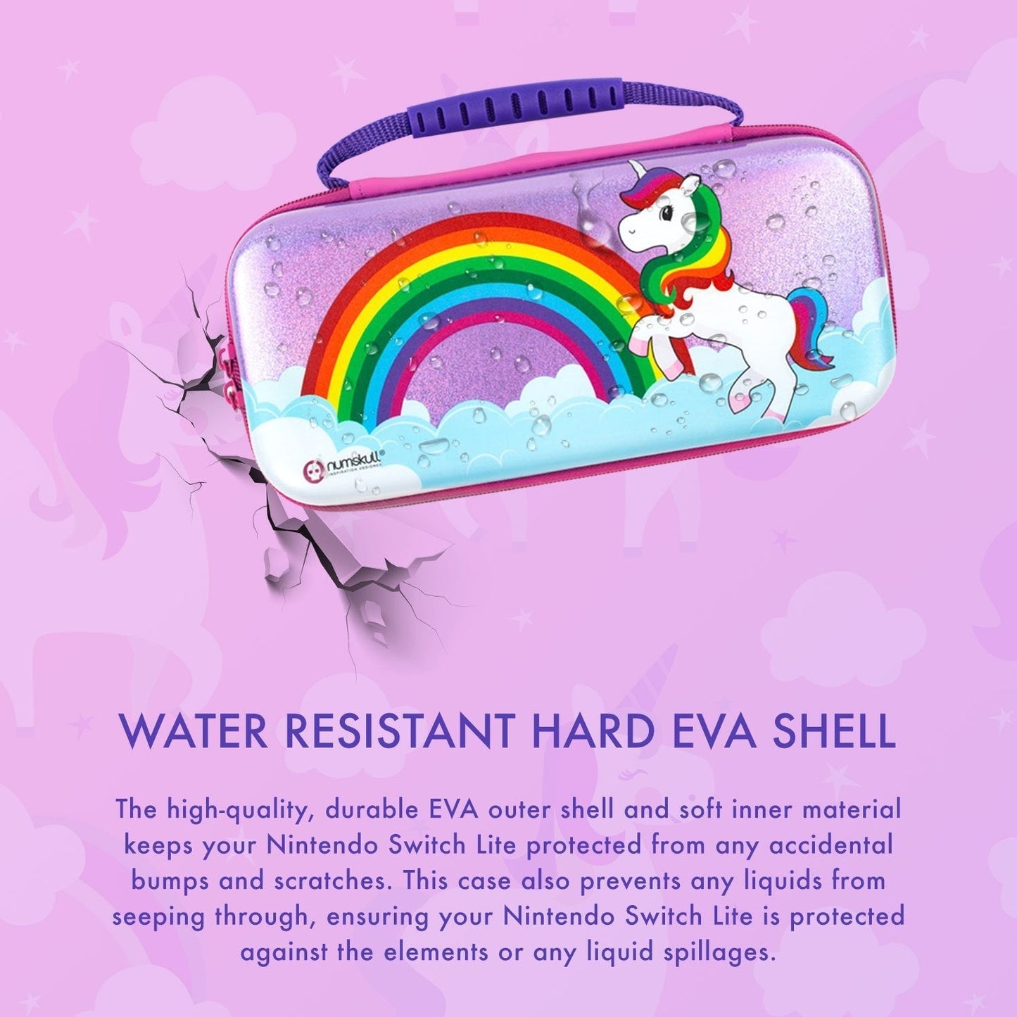 Étui Nintendo Switch Lite Licorne