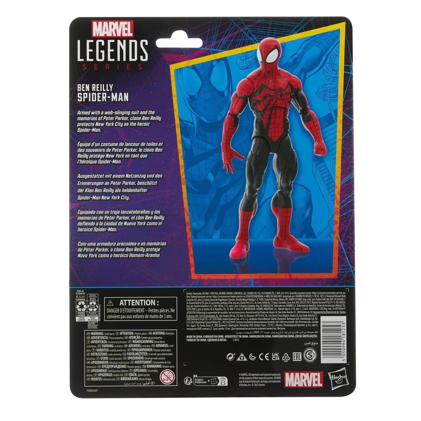 Marvel Legends-serie Ben Reilly Spider-Man