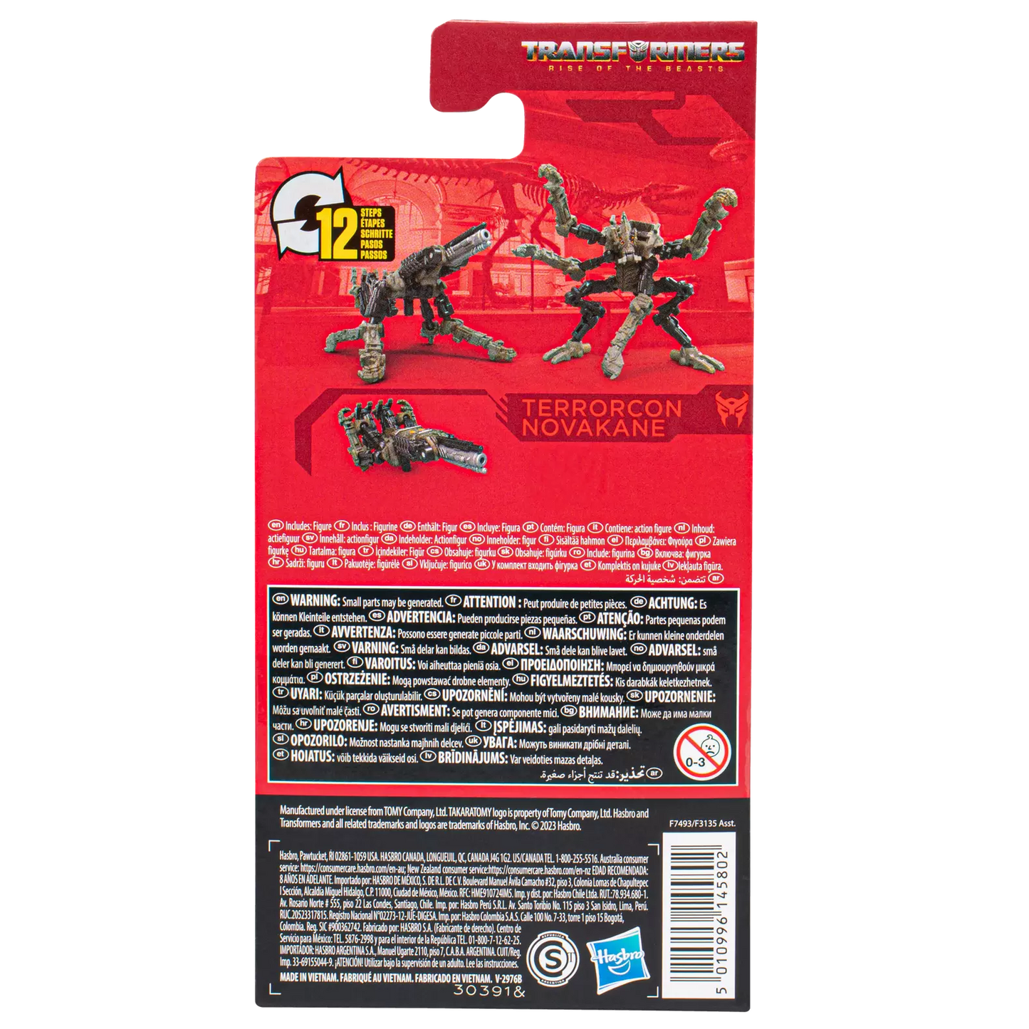 Transformers Generations Studio Series Origine Terrorcon Novakane