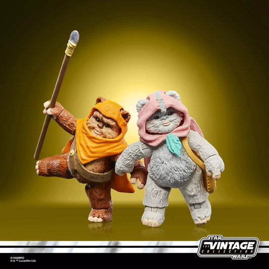 Star Wars The Vintage Collection Wicket et Kneesaa