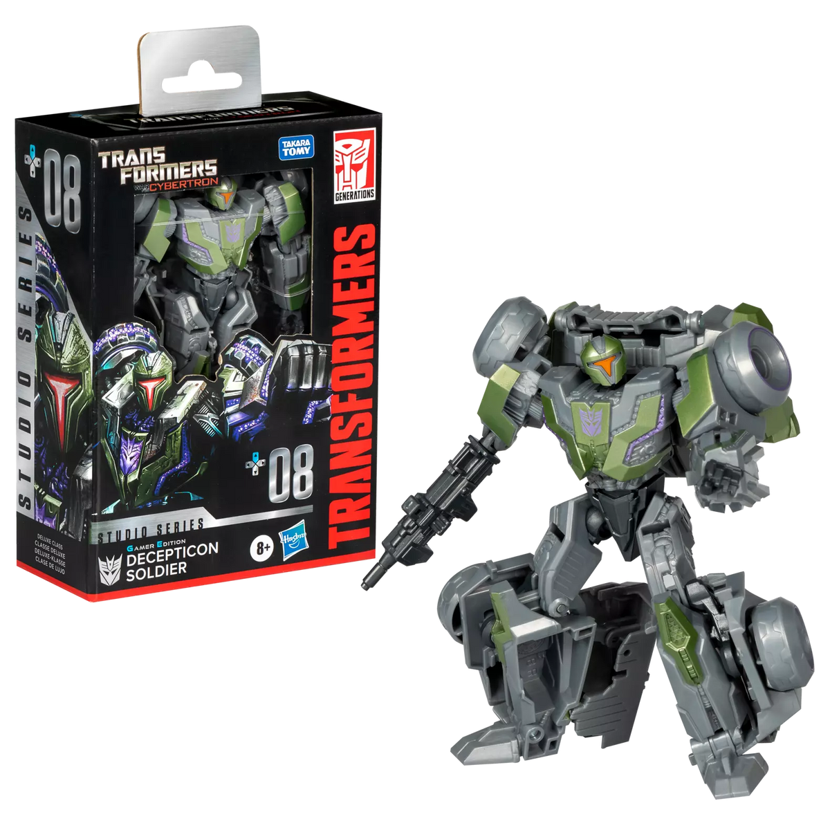Transformers Generations Studio Series Deluxe 08 Soldat Decepticon
