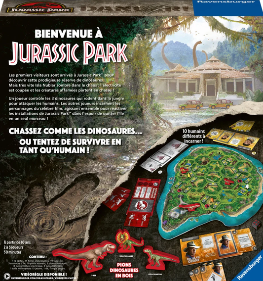 Jurassic Park Board Game - Danger 'Vers. FR'