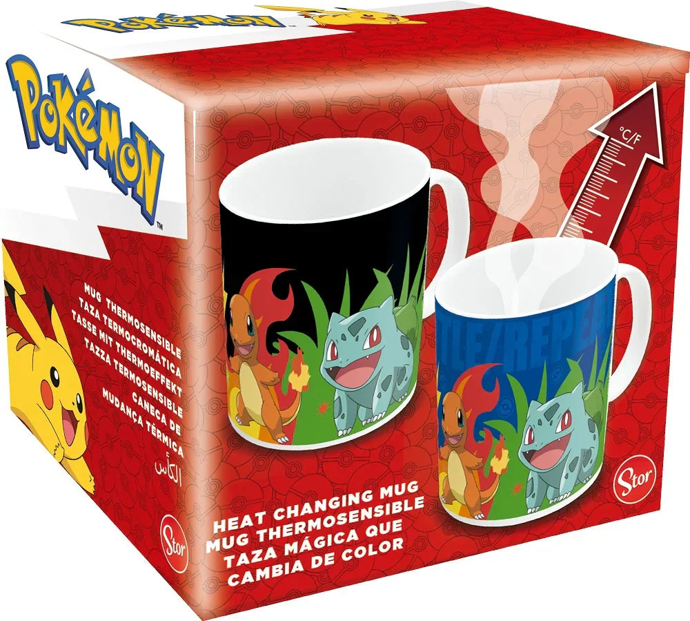 Pokémon Thermoreactive Mug - Battle