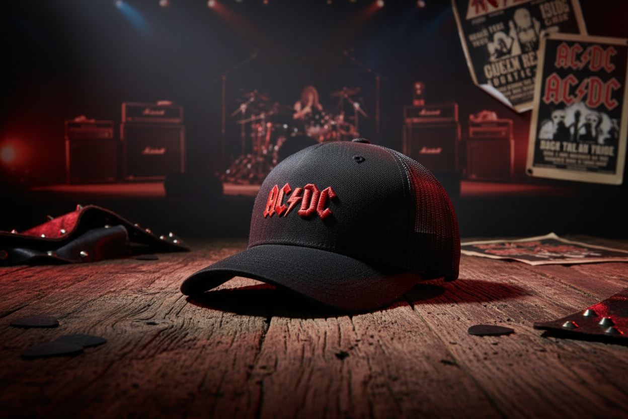 AC/DC – Plug Me In – Trucker-Kappe