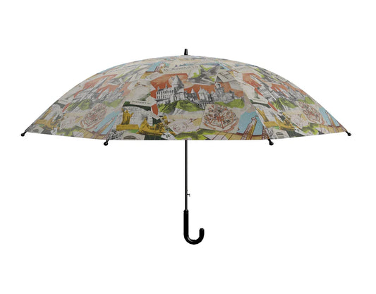 Parapluie Automatique Harry Potter - Château – vue produit 2