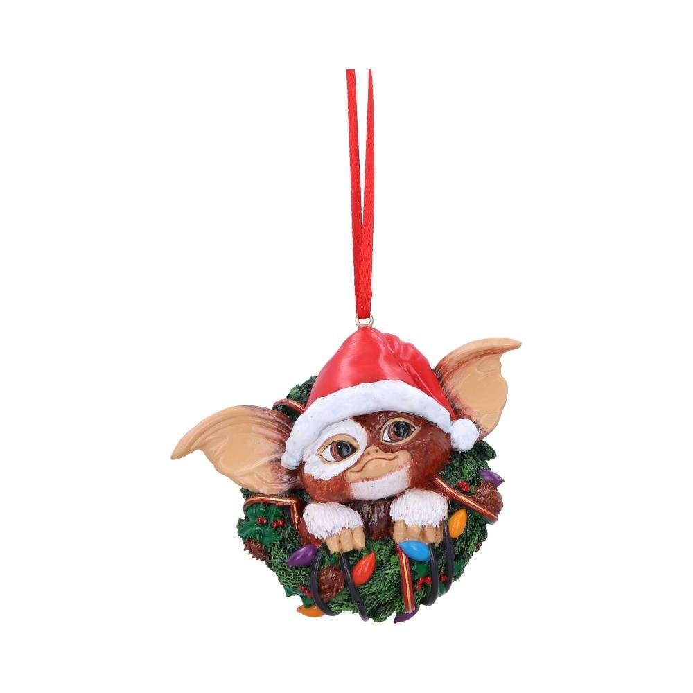 Gremlins Weihnachtsdekoration – Gizmo im Weihnachtskranz