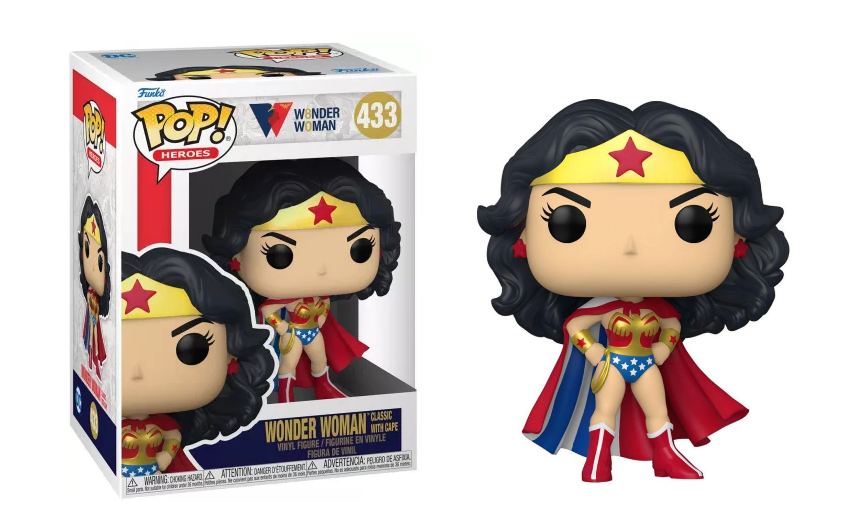 pop wonder woman classic with cape 433